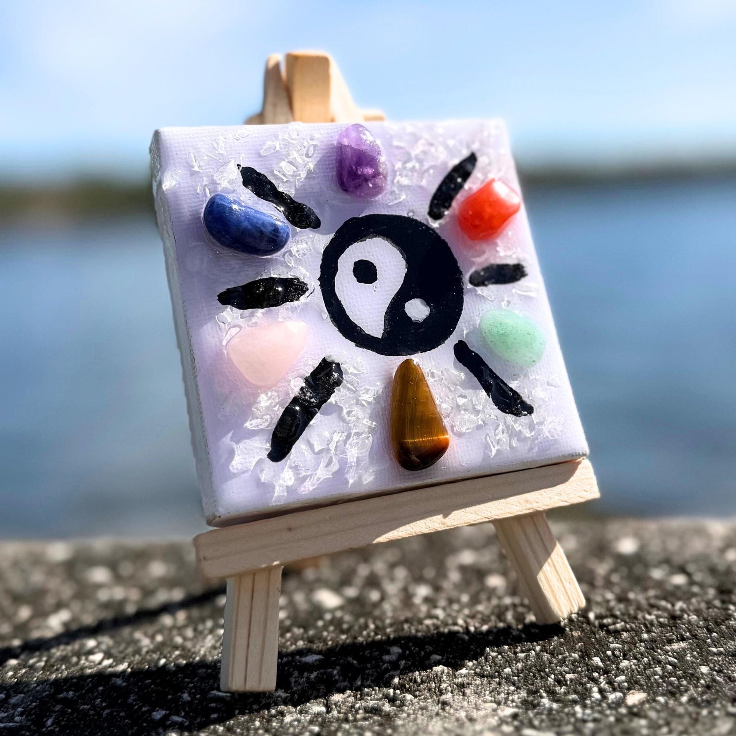 MINIATURE CRYSTAL ART AMULETS